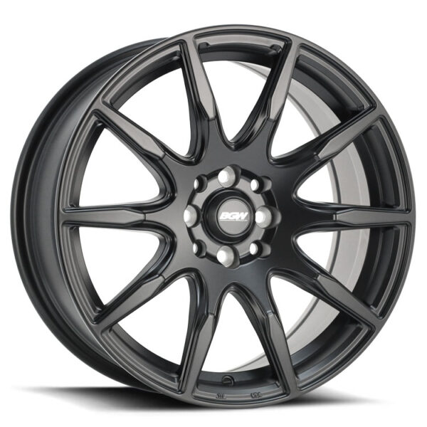 BGW Ratchet Matt Black 17×7.5 4×100 35P