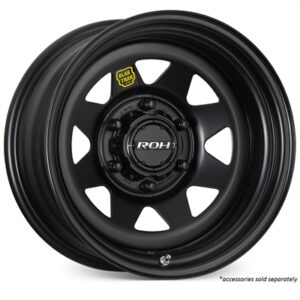 ROH Steel Black Trak Matt Black 16×8 6×114.3 20P