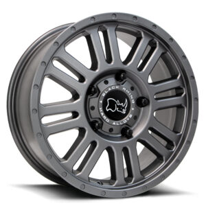 Black Rhino Yellowstone Matt Gunmetal 18×8 5×130 48P