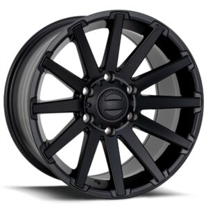 BGW Cruze Matt Black 17×9 6×139.7 15P