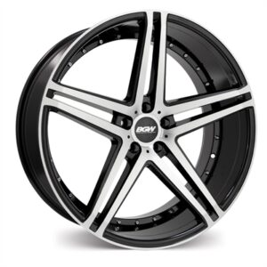 BGW Saxon Gloss Black 22×9.5 5×115 15P