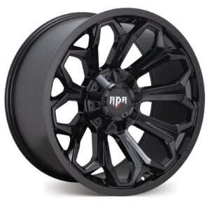 Rdr RD52 Gloss Black 20×10 6×139.7 -18P