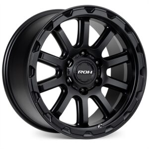 ROH Alloy Onyx Matt Black 17×9 6×139.7 35P