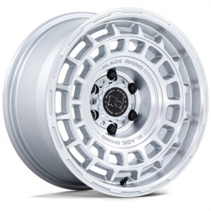 Black Rhino Awol Silver w/Machined 20×8.5 6×139.7 25P