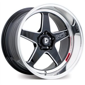 BGW Dc R1 Gloss Black 18×9.5 5×114.3 22P