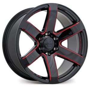 Covert RV6 Gloss Black 20×9.5 6×139.7 10P