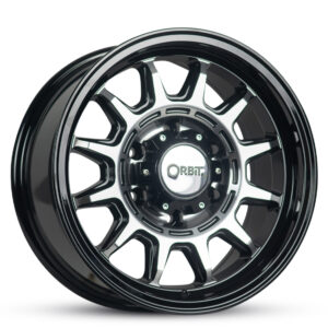 Orbit Fitti 12 GLOSS BLACK 17×8.5 6×139.7 12P