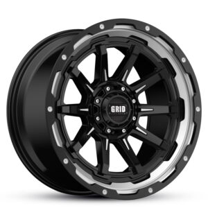 Grid GD17 18 GLOSS BLACK 20×9 6×139.7 18P