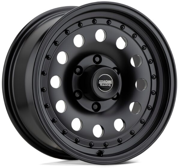 American Racing Classic AR062 | Outlaw Ii SATIN BLACK 14×7 4×114 0P