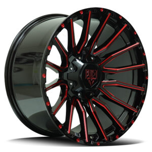 Diezel A0378 GLOSS BLACK 20×10 6×135 -135x6P