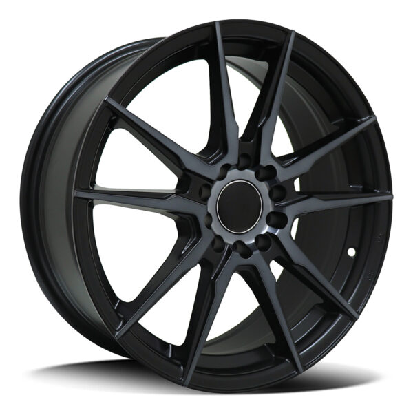 DTM 8522 | Indigo SATIN BLACK 17×7 5×108 38P