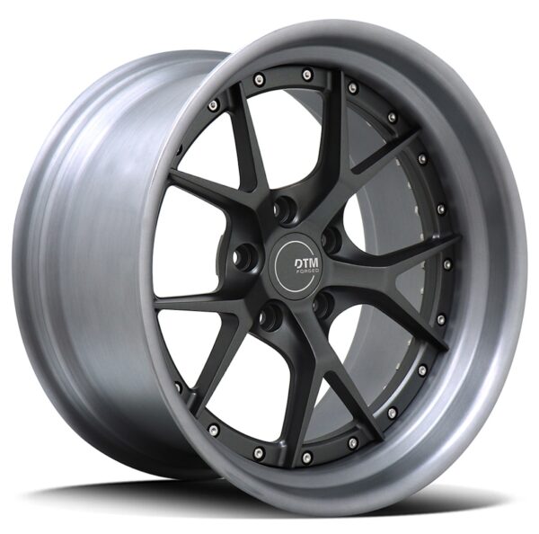 DTM Forged Series F012 | Step Lip MATTE GRAPHITE 20×8.5 5×475 6P