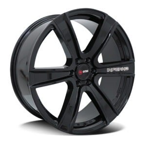 DTM Hd KS266/KF902 | Inferno GLOSS BLACK 20×8.5 5×120 35P