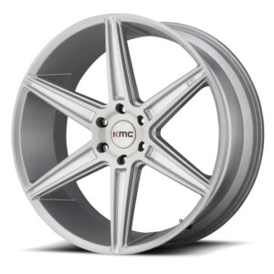 KMC Xd KM712 | Prism Truck SILVER BRUSH 22×9.5 5×120 30P