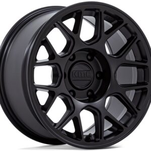 KMC KM730 | Hatchet MATTE BLACK 17×8.5 6×139 25P