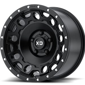 KMC Xd XD129 | Holeshot SATIN BLACK 20×10 6×135 -135P