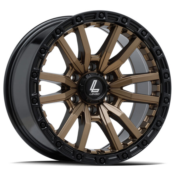 Lenso Max Valor MATTE BRONZE 18×9 6×139 12P