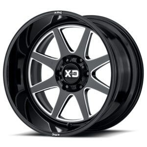 KMC Xd XD844 | Pike BLACK MILLED 20×9 6×139 18P