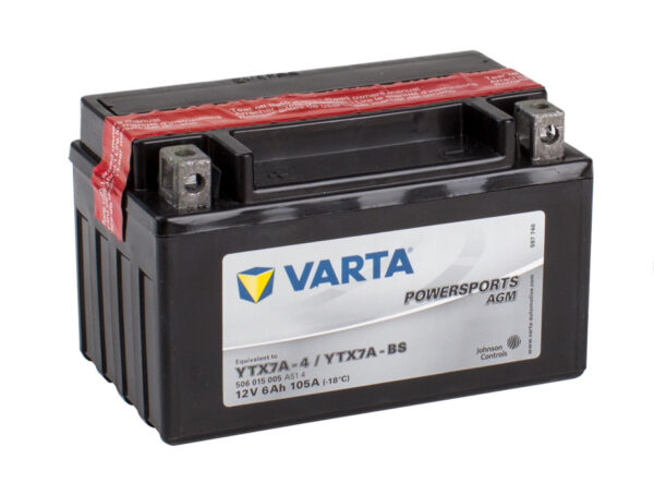 Varta Powersports Battery YTX7A-4