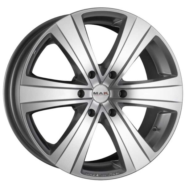 Mak FUOCO6 Silver 17×7.5 6×139.7 46P