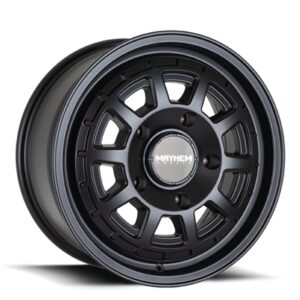 Mayhem Voyager Matt Black 17×8 5×160 52P