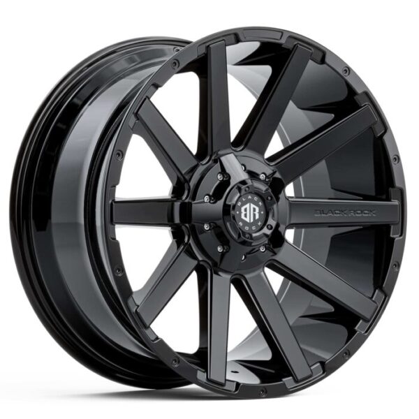 Black Rock Blade GLOSS BLACK 20x9 6x139.7 15PP