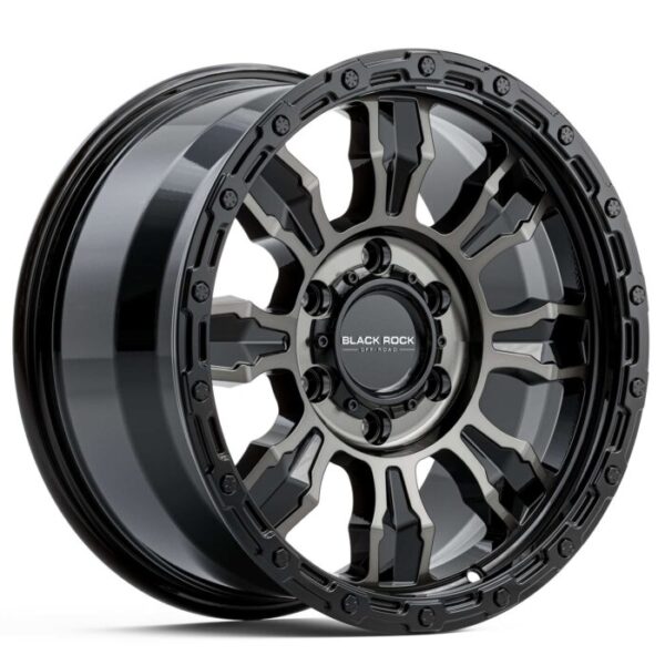Black Rock Venture GLOSS BLACK 18x9 6x139.7 25PP