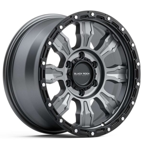 Black Rock Venture GUNMETAL GREY 17x8.5 6x139.7 30PP