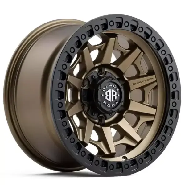 Black Rock Cage DARK BRONZE 17x9 6x114.3 12PP