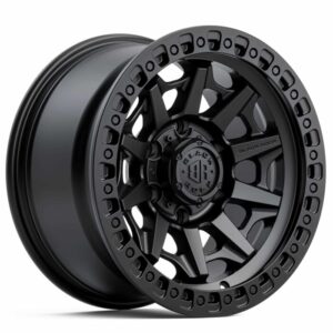 Black Rock Cage SATIN BLACK 16x8.5 6x139.7 0PP