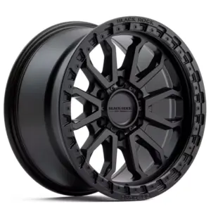 Black Rock Cobra SATIN BLACK 17x9 6x139.7 25PP