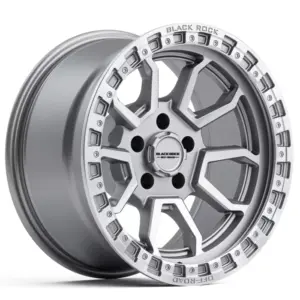 Black Rock Cobra 5S SILVER MACHINED 17x9 5x114.3 0PP