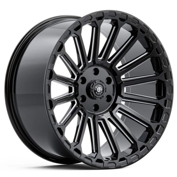 Black Rock Empire GLOSS BLACK 22x10 6x139.7 10PP