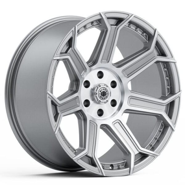 Black Rock Havoc SILVER MACHINED 22x10 6x139.7 10PP