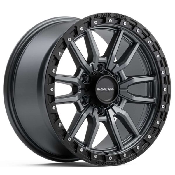 Black Rock Rambler DARK GREY 18x8.5 6x139.7 30PP