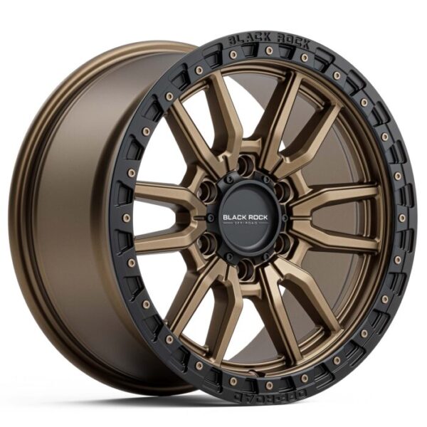 Black Rock Rambler DARK BRONZE 17x8.5 6x139.7 30PP