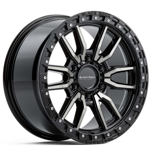 Black Rock Rambler GLOSS BLACK 20x9 6x139.7 30PP