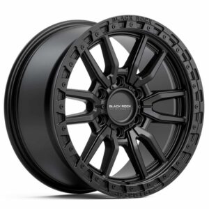 Black Rock Rambler SATIN BLACK 17x8.5 5x114.3 35PP
