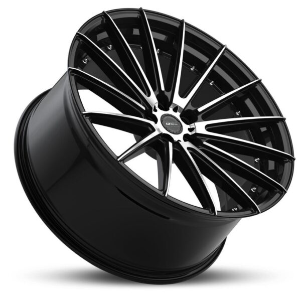 GT Form Anvil Gloss Black Machined Face 19x9.5 5x114.3 ET40 - Image 2