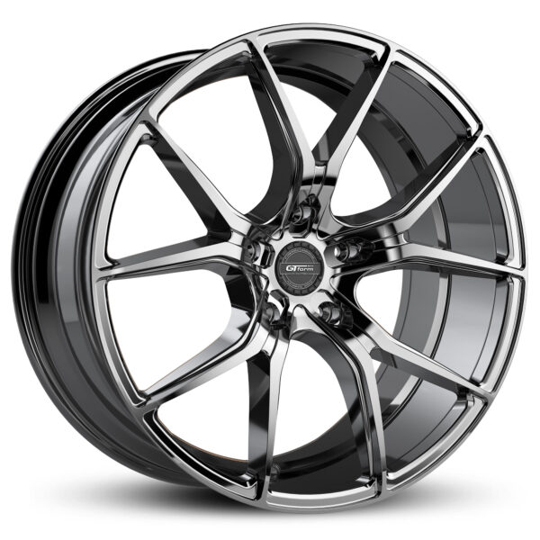 GT Form Venom Black Chrome 22x10 5x105 ET45
