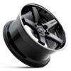 GT Form Legacy GLOSS BLACK 20x8.5 5x130 45PP - Image 2