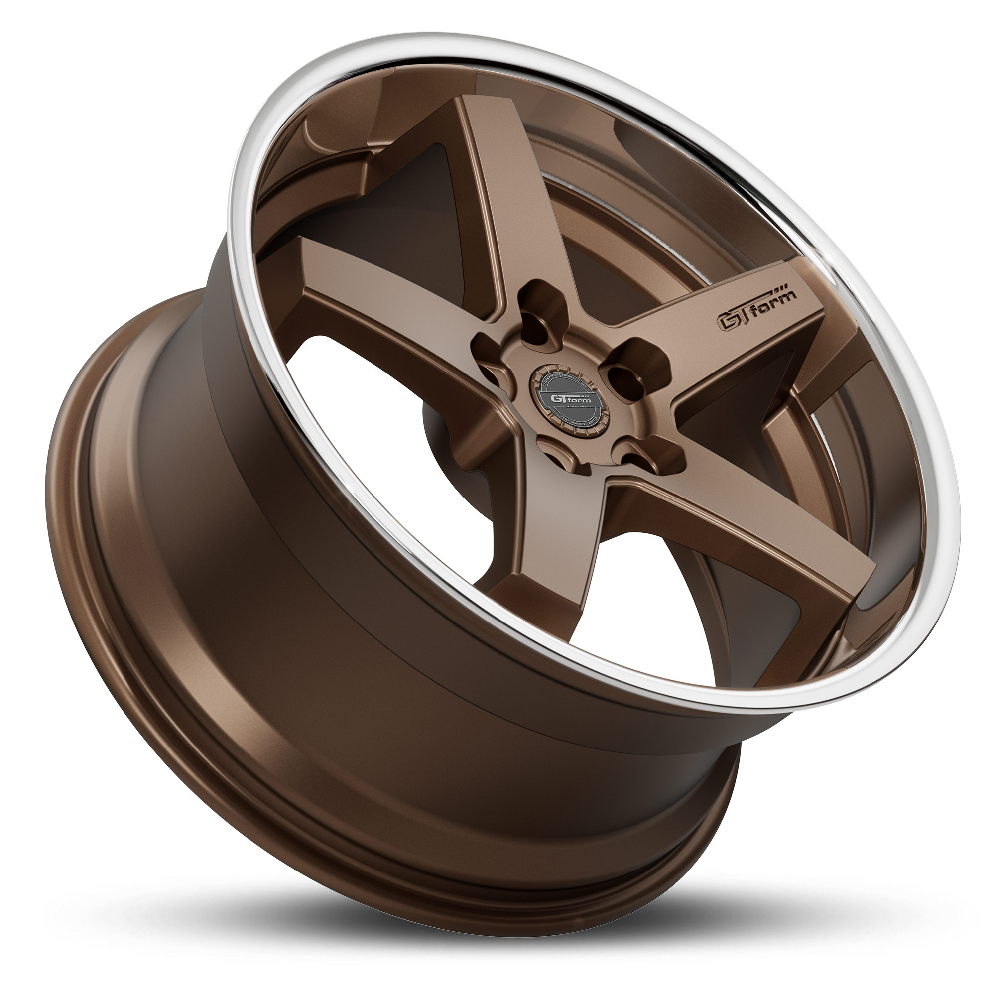 GT Form Legacy Matte Bronze Chrome Lip 20x8.5 5x120 ET30 - Image 2
