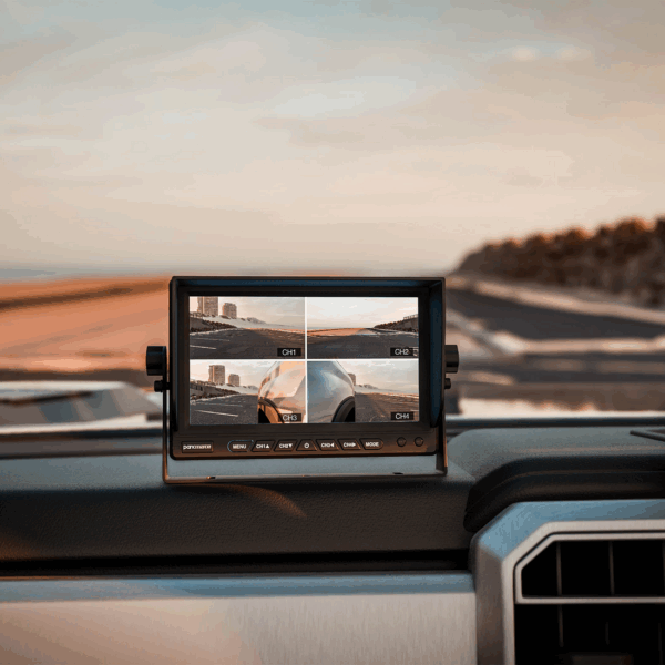 Parkmate PM-74AHDMPK 7.0 Multi-Channel AHD Monitor with 4 Camera Input & Display Pack - Image 3