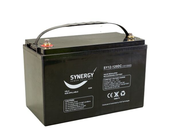 Synergy AGM Deep Cycle Battery SY12-120DC