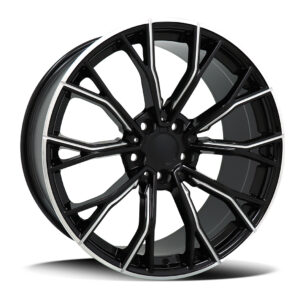 Replica Bmw | Mini 1368 BLACK MILLED 20x8.5 5x120 30P