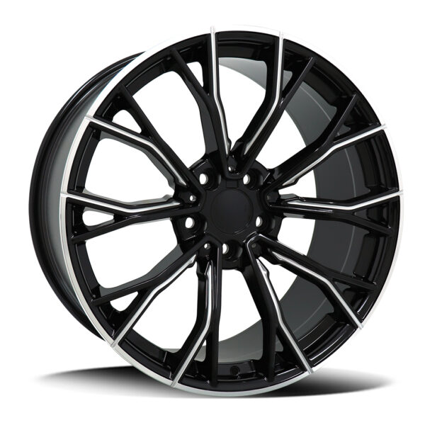 Replica Bmw | Mini 1368 BLACK MILLED 20x8.5 5x120 30P