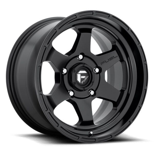 Fuel D664 | Shok MATTE BLACK 16x7 5x160 42P