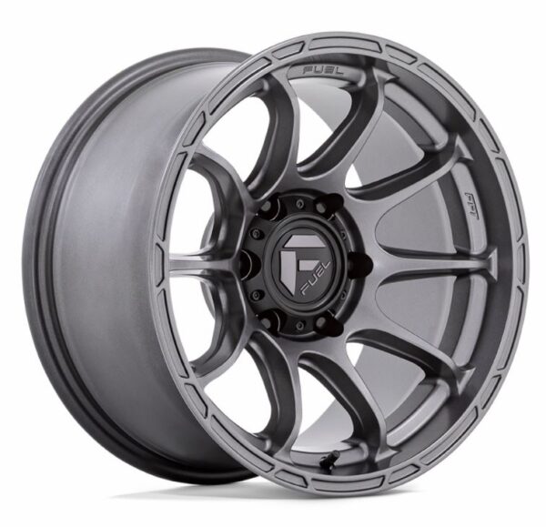 Fuel D793 | Variant MATTE GUNMETAL 17x9 6x139 -139P