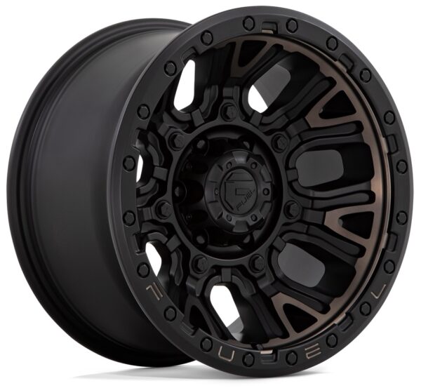 Fuel D824 | Traction MATTE BLACK 20x9 5x127 1P