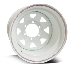 Diezel Steel A17 | 8-SPOKE Steel WHITE 16x8 5x150 0P